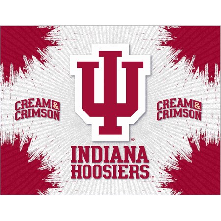 Indiana University 24x32 Canvas Wall Art